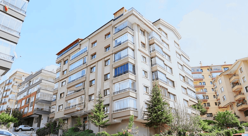 PENTHOUSE DUPLEX WITH WIDE SPACIOUS VIEW 7+1 FOR SALE IN KARAPINAR